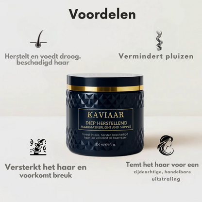 Diep Herstellend Haarmasker met Kaviaar – Koreaanse Beautyformule (500 ml / 16,9 fl oz)